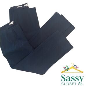 Vince Pants Bundle – 2 Pair Sz XL – Black + Navy – Side Zip – RN#106730 – EUC